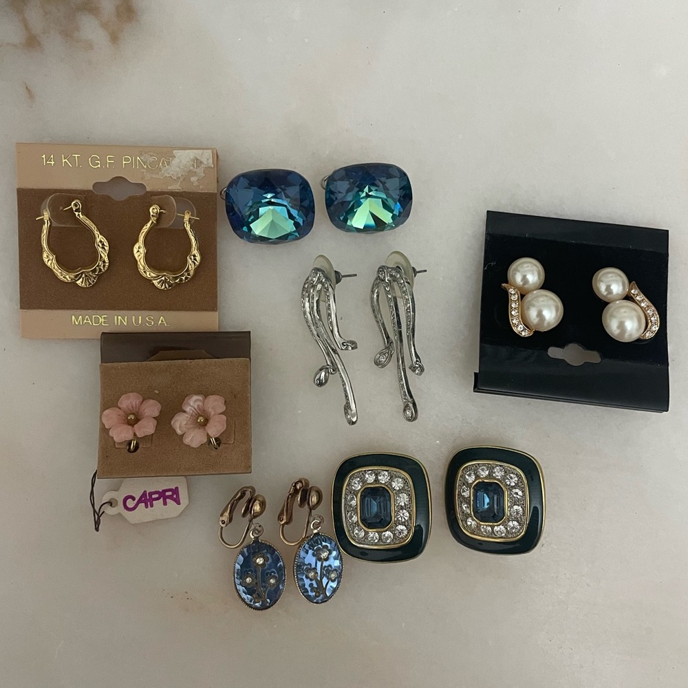 Vintage Earrings Lot